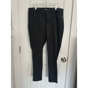 Heathered Grey Full Length Pixie Pants - Size 16 (Old Navy)